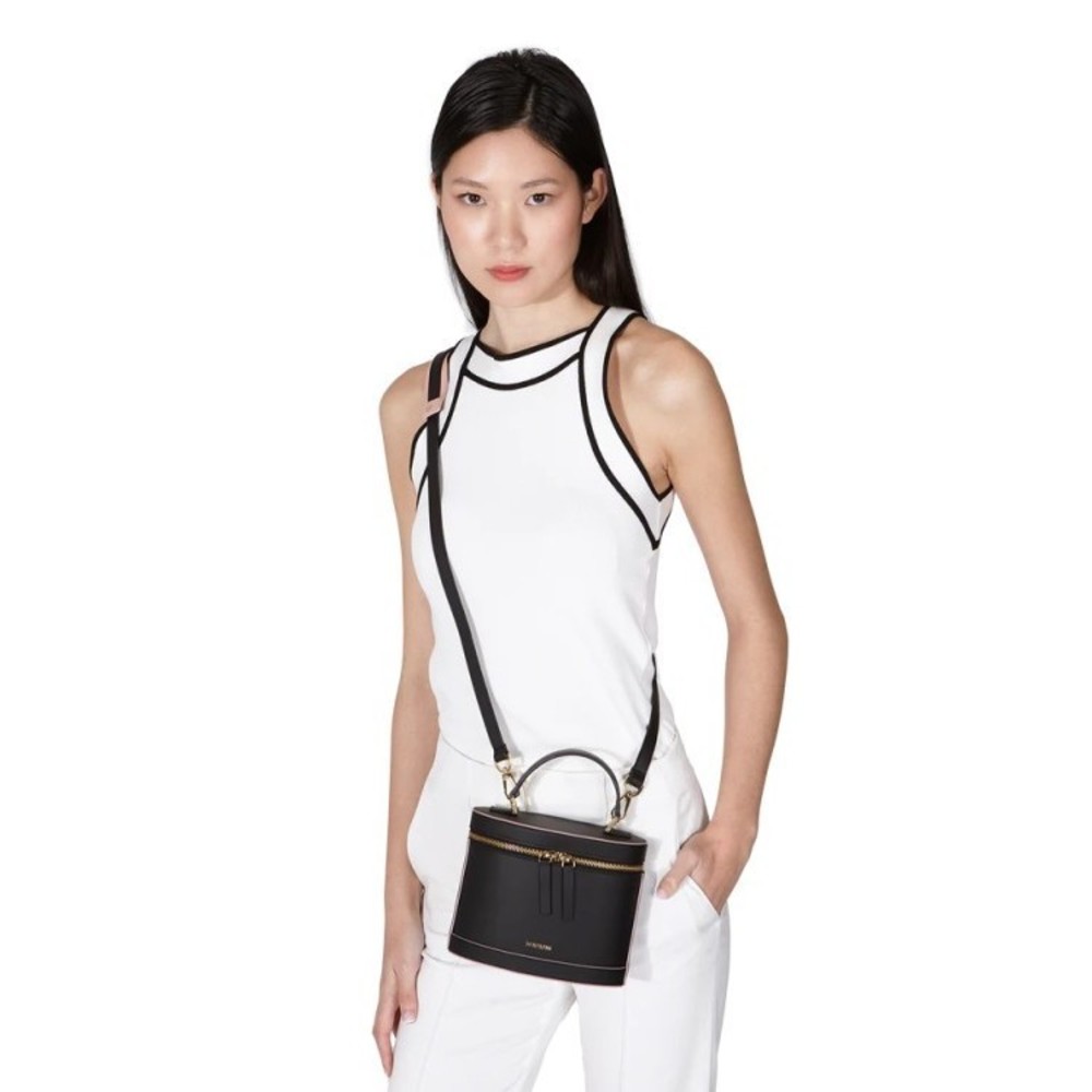 Paris64 Structured Cowhide Leather Handbag With Adjustable Strap - NWT - Picture 4 of 4